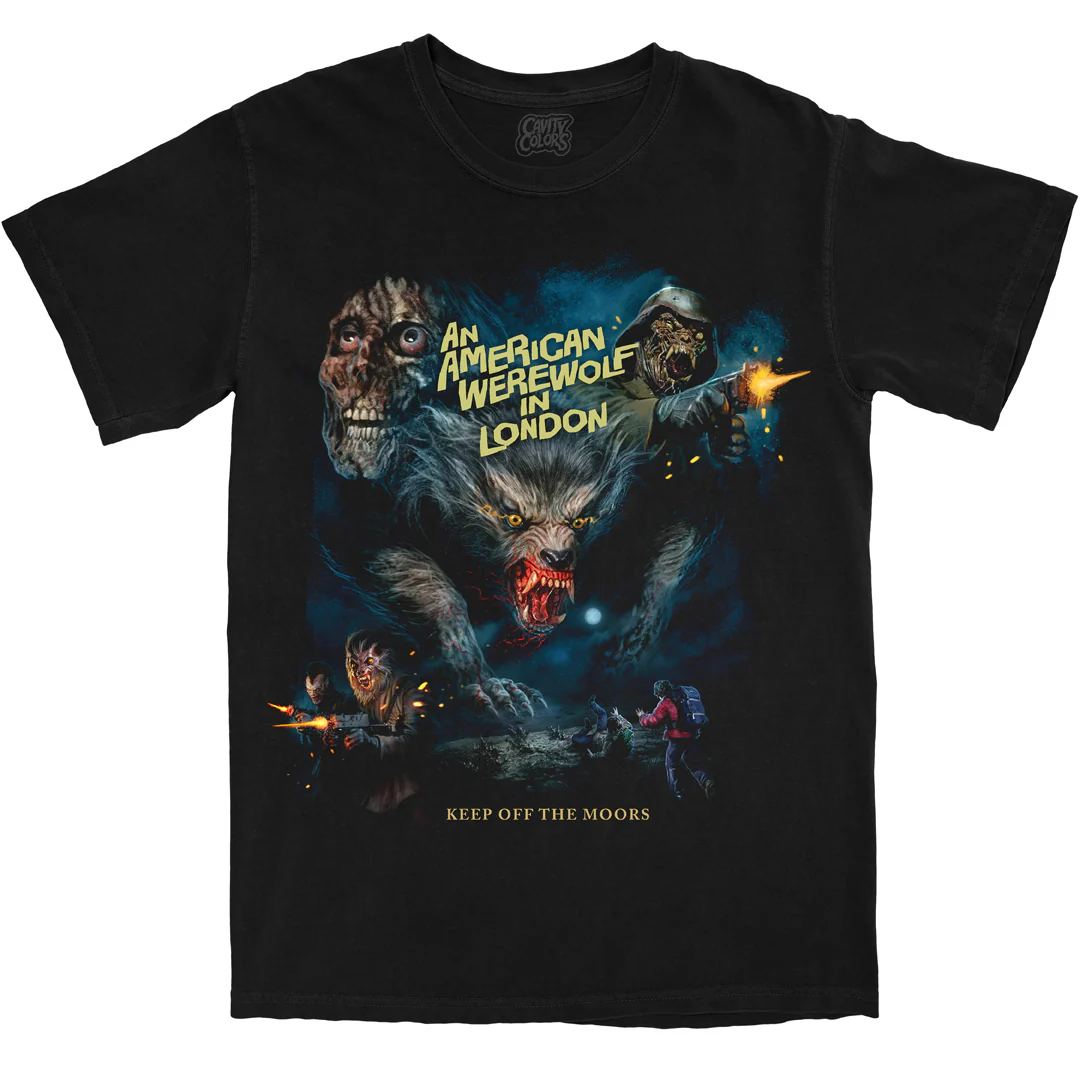 AN AMERICAN WEREWOLF IN LONDON - T-SHIRT - Image 3