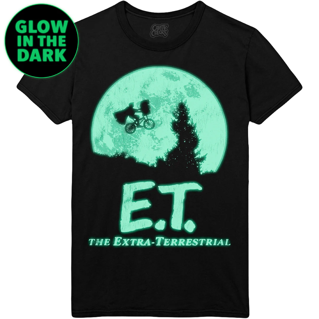 E.T. RETRO ICON - T-SHIRT (GLOW IN THE DARK) - Image 2