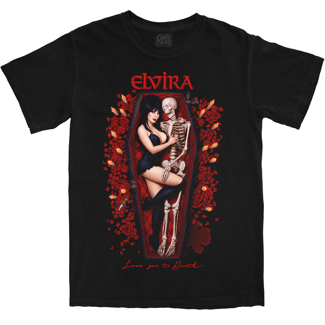 ELVIRA: LOVE YOU TO DEATH - T-SHIRT - Image 3