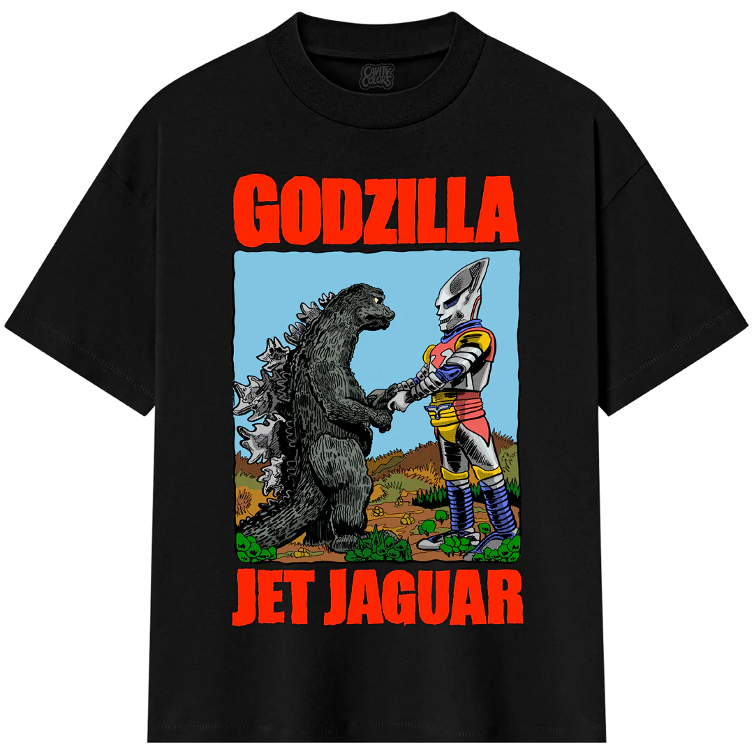 GODZILLA & JET JAGUAR: VICTORY HANDSHAKE - T-SHIRT - Image 5
