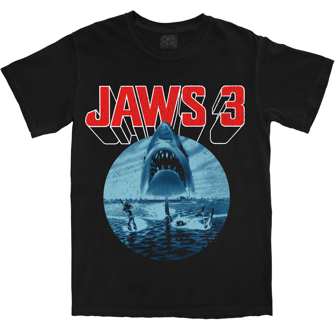JAWS 3: RETRO HORROR - T-SHIRT - Image 3