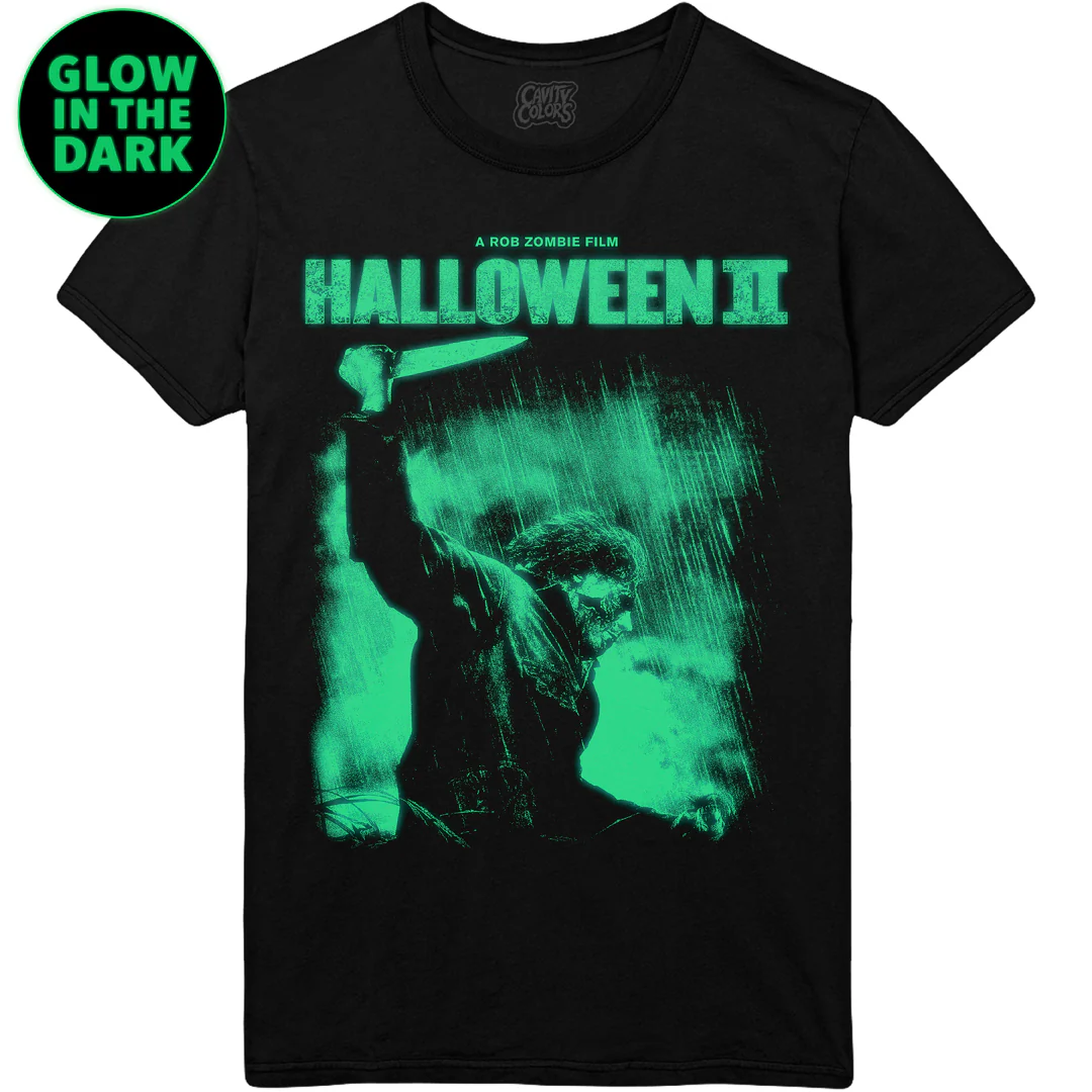 ROB ZOMBIE'S HALLOWEEN II: CLASSIC - T-SHIRT (GLOW IN THE DARK) - Image 2